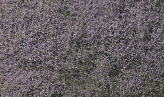 Sachet de flocage fleuri violet